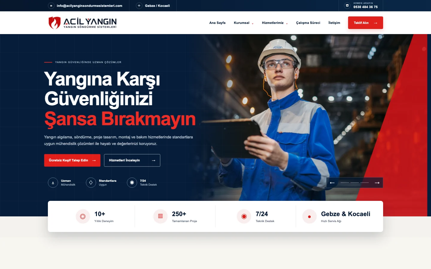 Acil Yangın Söndürme