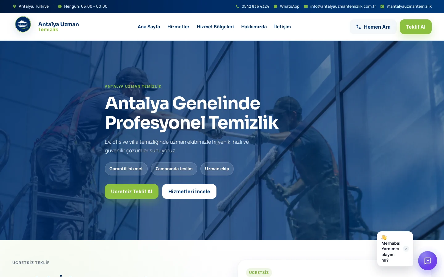 Antalya Uzman Temizlik